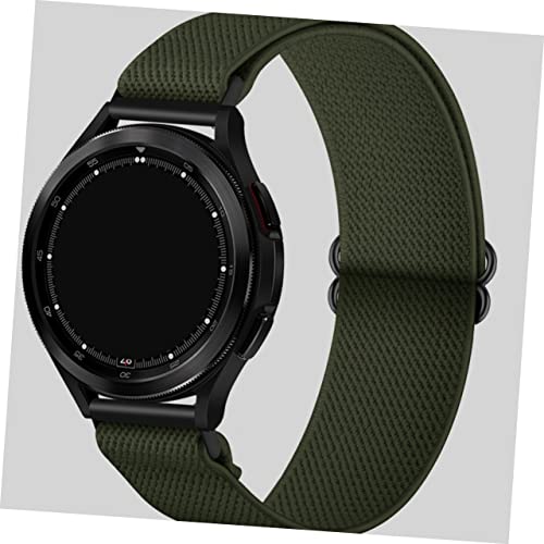 UKCOCO Pulseira De Poliéster Pulseiras De Smartwatch Para Relógios Masculinos Pulseira De Relógio Fl