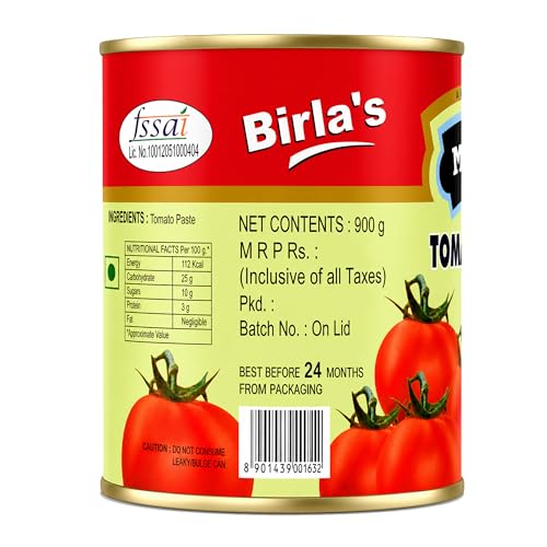 Image of Birla Morton Tomato Paste 900 Gm