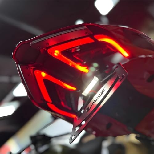 Support de plaque d'immatriculation LED moto Streetfighter V4 - 3