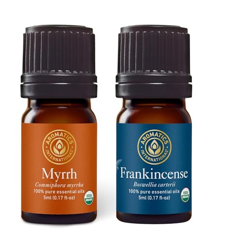 Aceites Esenciales de Mirra y Incienso 5 ml