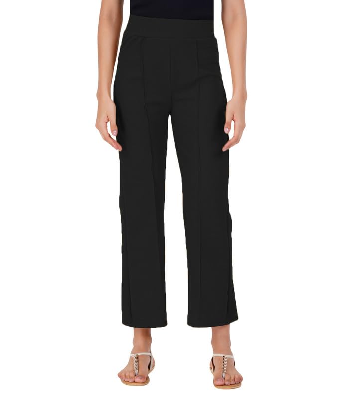 Blacktail Women’s Bell Bottom|High Waist Trouser|Elastic Flared Bootcut Pants|Office Work wear Blacktail Women’s Bell Bottom|High Waist Trouser|Elastic Flared Bootcut Pants|Office Work wear