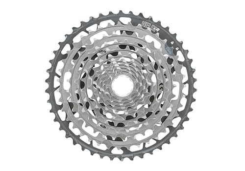 Cassette Helix Race 9-46T 11v nickel grey pour transmission de VTT