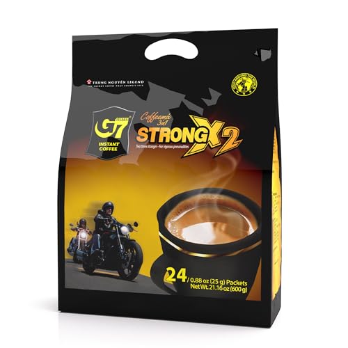 TRUNG NGUYEN G7 3-IN-1 STRONG X2 Instant Coffee for Energy Boost ...