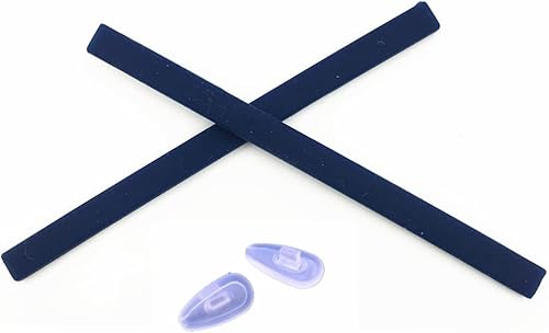 Miniatura 2 de Caulo Kit de repuesto de calcetines para orejas y almohadillas para la nariz compatible con marcos de vidrio Oakley Tincup OX3184 (solo calcetines