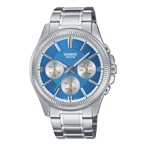 Casio Enticer Analog Blue Dial Men MTP-1375D-2A2VDF (A2229)