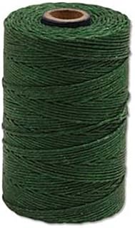 Irish Waxed Linen 4-Ply 50 Grams, About 100 Yards Green