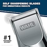 Wahl Groomsman Rechargeable Beard Trimmer kit for Mustaches, Nose Hair, and Light Detailing and Grooming with Bonus Wet/Dry Battery Nose Trimmer – Model 5622v - Image 3