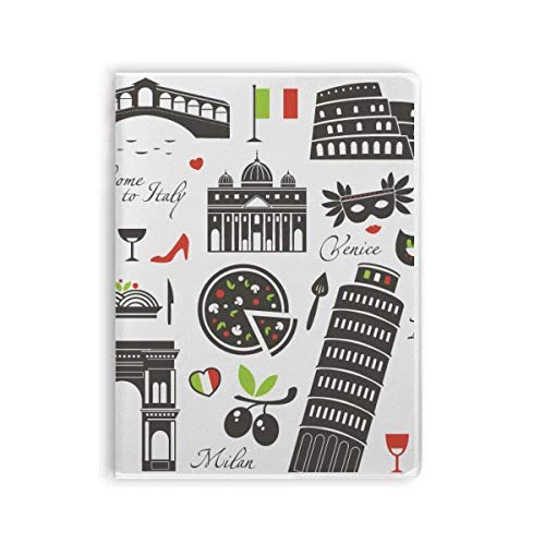 Carnet de notes Italie pour écriture créative et croquis de la Tour de Pise