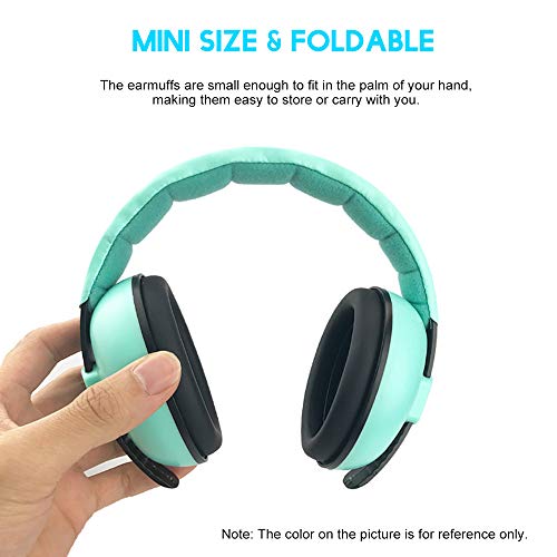 KKmoon Bebê Protetor Auditivo Earmuffs Macios para Crianças Infantil Redução de Ruído NRR 21dB Ajust