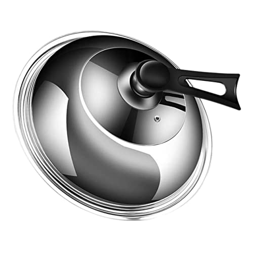 IWOWHERO Coperchio in Vetro Per Pentola Coperchio Per Padelle e Pentole Di Ventilazione e Manico Per Capovolgere e Asciugare