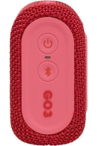 GO 3 Speaker Bluetooth Portatile, Cassa Altoparlante Wireless con Design Compatto, Resistente ad Acqua e Polvere IPX67, fino a 5 h di Autonomia, USB, Rosso - Gadget - Immagine 7