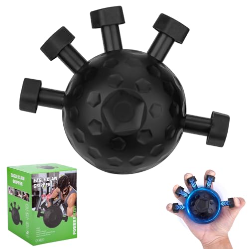 Vibbang Finger Grip Strengthener, Grip Strength Trainer, Finger Exerciser & Hand Strengthener, Hand Grip Strengthener for Muscle Building and Hand Strengthening Devices