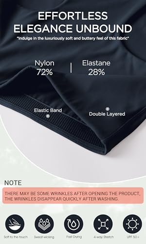 Image of ODODOS Racerback Tank Bra for Women High Neck Non Padded Medium Support Sports Bra Workout Yoga Crop Tops