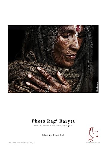 Hahnemühle Photo Rag Baryta 315 g/m² (Estojo 10 x 15 cm com 30 Folhas), Hahnemühle, 10640773, Branco