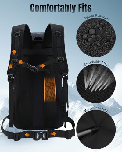 Sac à dos de randonnée 25 l confortable pour éviter le mal de dos