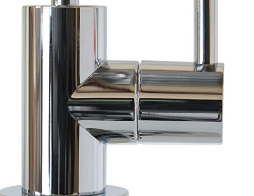 Metpure Euro Reverse Osmosis Dinking Water Non Air Gap RO Faucet Filtration System Water Dispenser Spout (Chrome) With Drinking Water Faucet Wrench RO-FW148