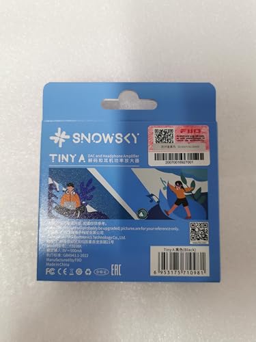 FiiO/Snowsky Tiny Portable DAC & Headphone Amplifier, Hi-Res USB DAC, PEQ Precision Tuning, PCM 384kHz/DSD256 Decoding, App/Web Control, Durable Metal Housing (Tiny A Black) - Image 5