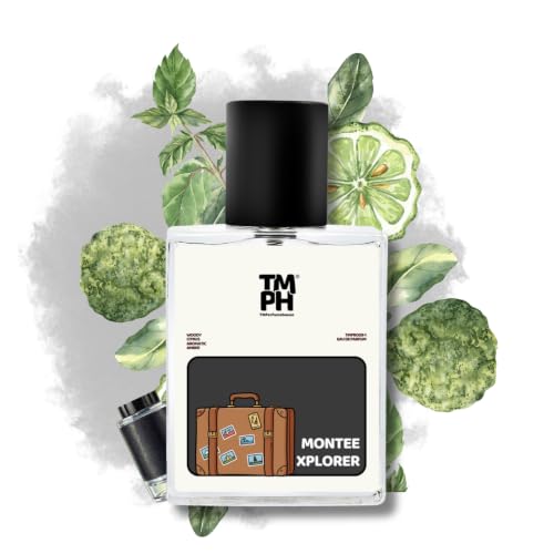 Image of TMPerfumehouse MONTEE XPLORER EDP for Men & Women | Woody, Aromatic & Long Lasting Perfume Spray | Woody, Citrus & Amber Fragrance | Luxury Gift for Him & Her | TMPH | 50ml