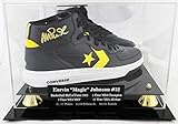 Lakers Magic Johnson Signed Right Black Converse Weapon Shoe w/ Case BAS Witness - Autographed NBA...