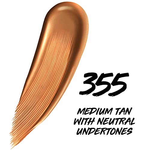 Image of Maybelline Super Stay Up to 24HR Skin Tint, Radiant Light-to-Medium Coverage Foundation, Makeup Infused With Vitamin C, 335, 1 Count