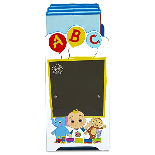 Delta Children Design & Store 6 Bin Toy Storage Organizer - Greenguard Gold Certified, Cocomelon #TOP4