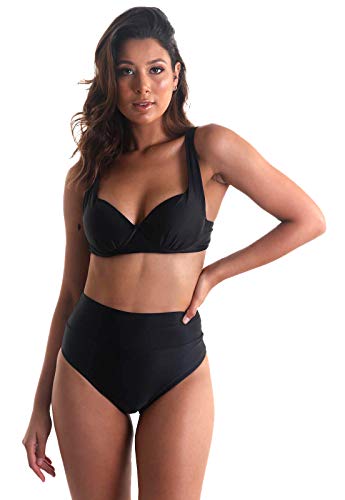 Calcinha Biquíni Avulso Hot Pants Orquídea - Preto - P