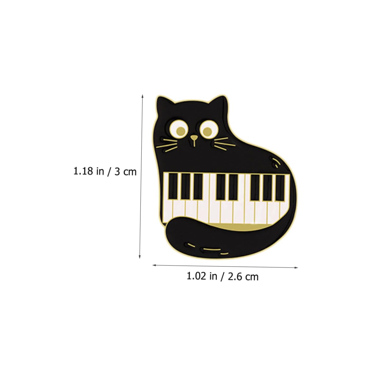 FOMIYES Spilla Per Zaino Inossidabile Decorative Per Abbigliamento E Accessori Brooch Pin Per Amanti Dei E Speciali Facile Indossare E Rimuovere Per Compleanni