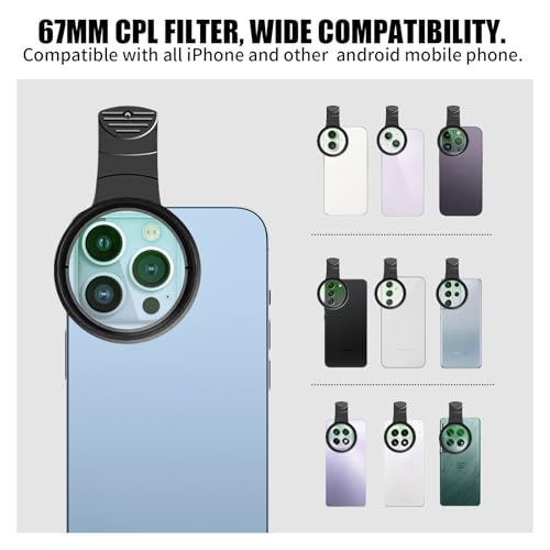 Filtre CPL pour smartphone : éliminez les reflets sur vos photos