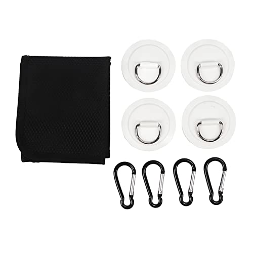 OUKENS Mesh Deck Bag, Paddle Board Storage for Kayaking Water Sports Supplies with 4 Patches Hooks,Paddleboard Deck Bag Mesh Storage Bag Sup Accessories