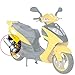 Minho Motorcycle Exhaust Muffler Silencer Pipe Fit for Chinese GY6 Scooter Mopeds Jonway 125CC 150CC
