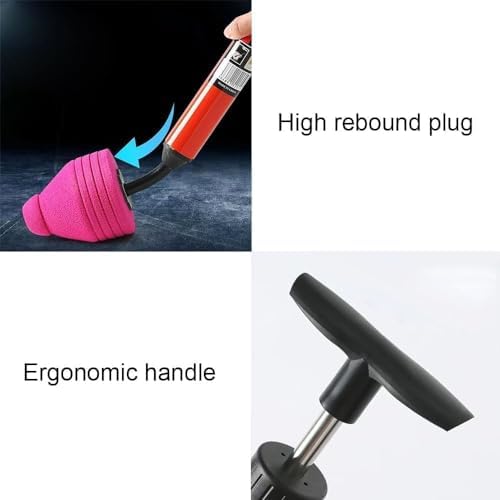 High Pressure Air Drain Blaster Plunger, 2026 Upgrade Toilet Auger Clog Remover Tool, Drain Clog Remover for Toilets, Bathrooms, Floor Drain (1PCS) — view 2