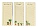 Inkdotpot-Packung mit 3 magnetischen Kühlschrank-To-Do-Liste Notizbücher-magnetische Memo-Pads für Kühlschrank- (50 Blatt)