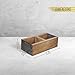 HBCY Creations 3 Piece Galvanized Metal Desk Organizer Set - Rustic Mail Organizer For Desktop - Great For Industrial Home Decor! Makeup Organizer For Vanity