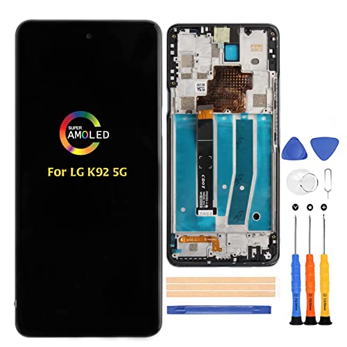 Écran tactile LCD de rechange pour LG K92 5G K920 6,7 pouces LM-K920AM1 complet