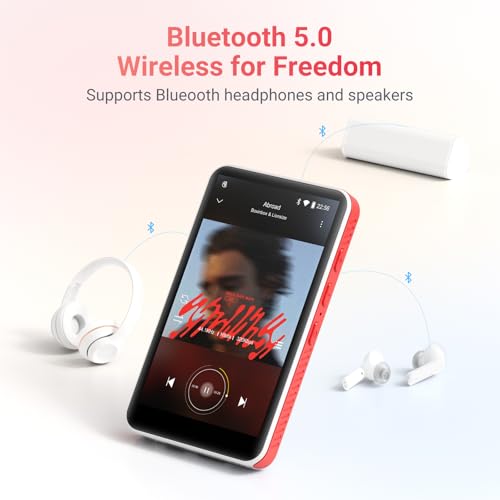 image for Oilsky 192GB MP3 Player with Bluetooth and WiFi, Android 13.0, 4.0