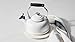 Le Creuset Enamel on Steel Whistling Tea Kettle with Gold Finishes, 1.7 qt., Rhone