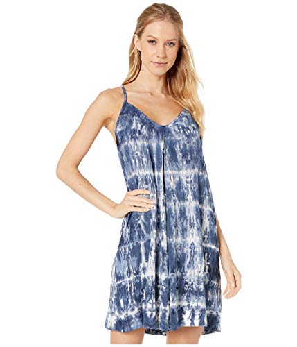 Michael Stars Modern Rayon Solstice Wash Kate Cami Tank Dress Admiral LG
