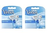 Gillette Venus Womens Razor oweinn Blade Refills, Venus Original, 4 Cartridge (Pack of 2)