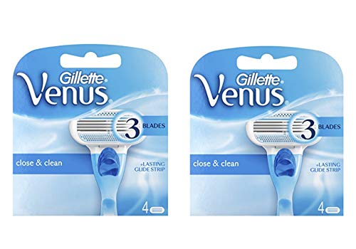 Gillette Venus Womens Razor oweinn Blade Refills, Venus Original, 4 Cartridge (Pack of 2)