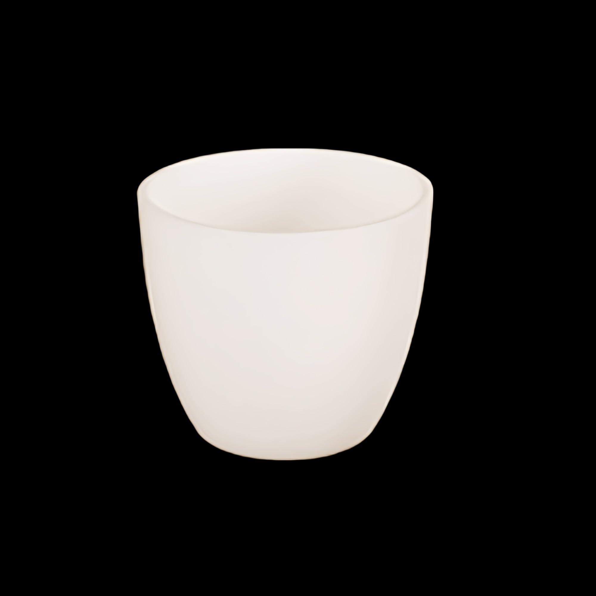 Crogiolo ad arco in allumina ad alta densità da 3 a 300 ml - Crogiolo in corindone versatile for la fusione di metalli, ceramiche e vetro - 1 pz.(150ml)
