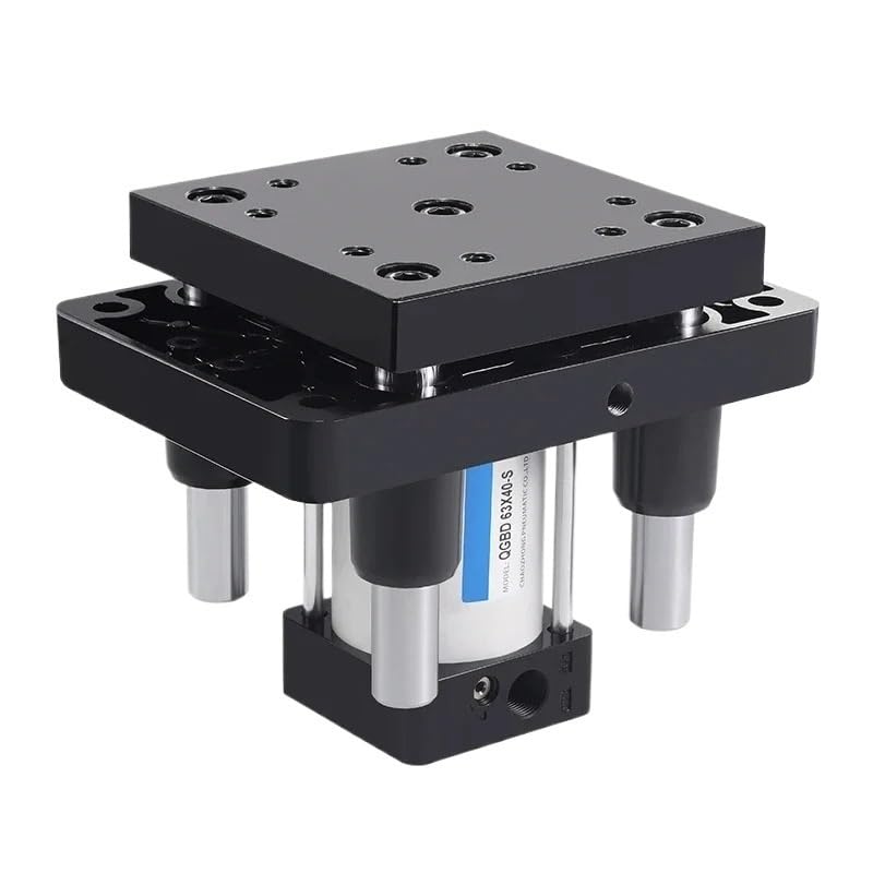 Vérin à grande poussée QGBD80-40 avec structure de levage à quatre piliers
