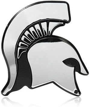 Amazon Com Michigan State University Spartan Head Chrome Auto Emblem Automotive Amazon Com Michigan State University Spartan Head Chrome Auto Emblem Automotive