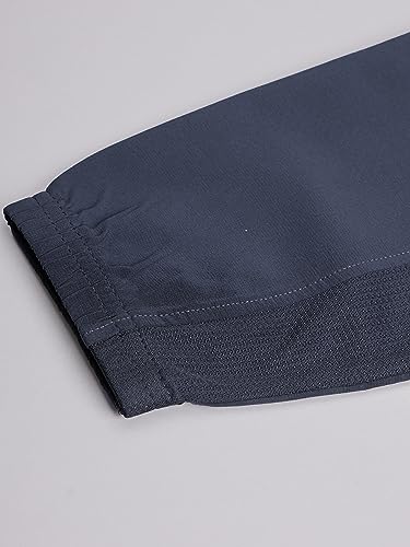 Image of TECHNOSPORT Men's Solid Polyester Techno Lite Jacket With SPF50+ And Microbial Properties