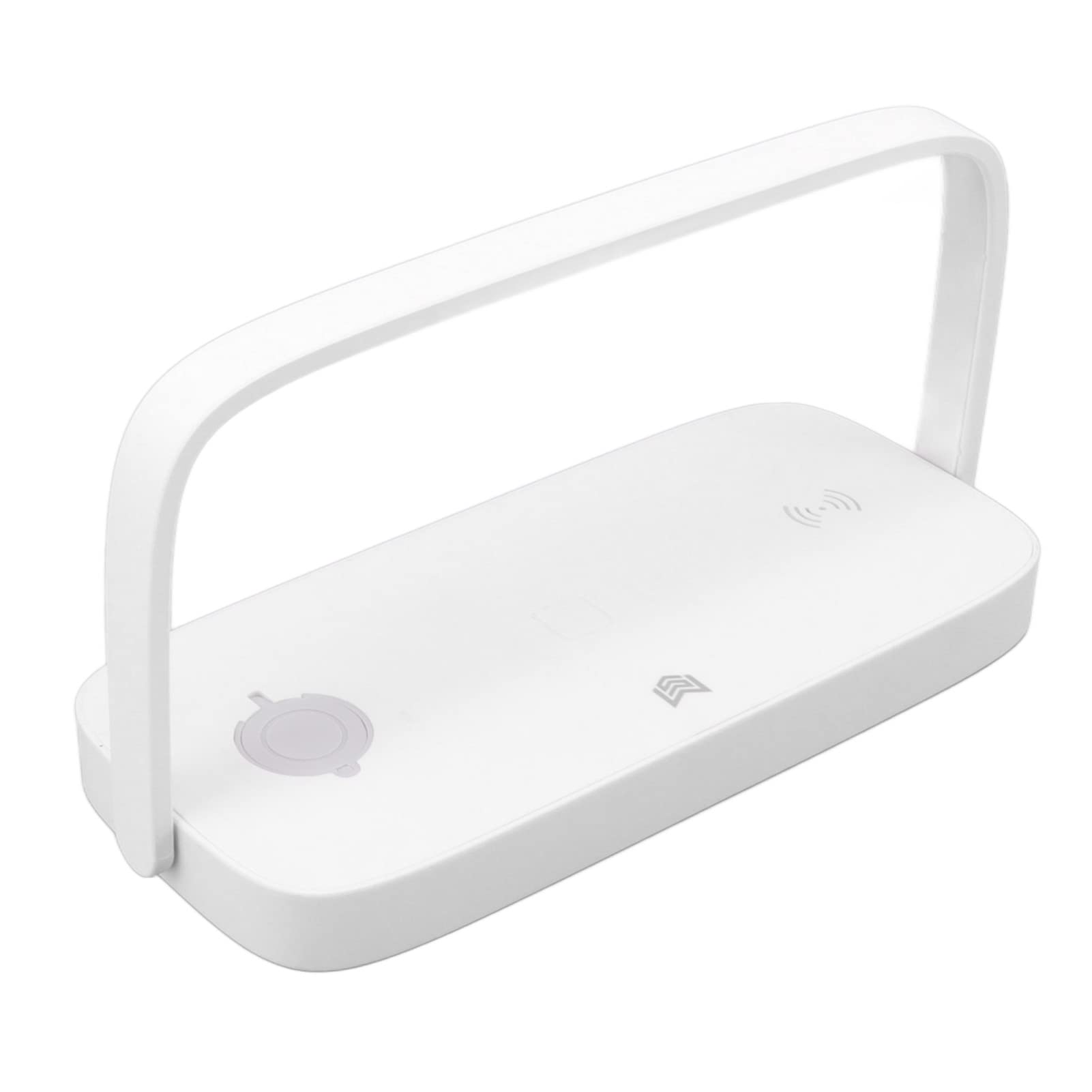 Caricabatterie Wireless 3 in 1 con Luce Notturna, Dissipazione Rapida del Calore e Protezione da Sovracorrente per Casa e Ufficio, Dimensioni Compatte, Design Elegante