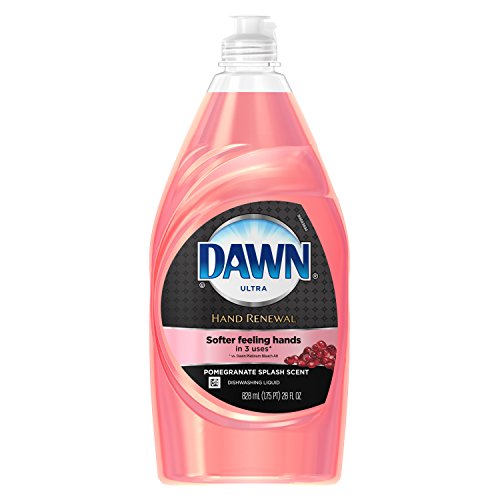 Dawn Dish Soap, Hand Renewal Dishwashing Liquid with Pomegranate Splash Scent, 28 oz