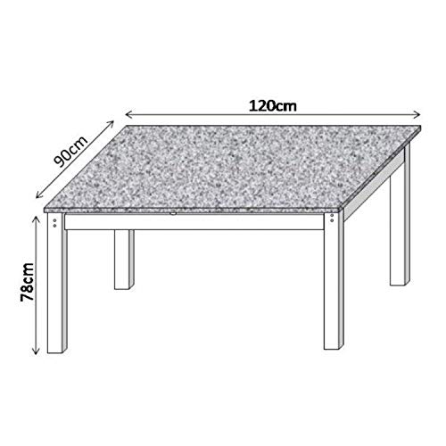 Conjunto Sala de Jantar Mesa com 4 Cadeiras Liana Siena Móveis