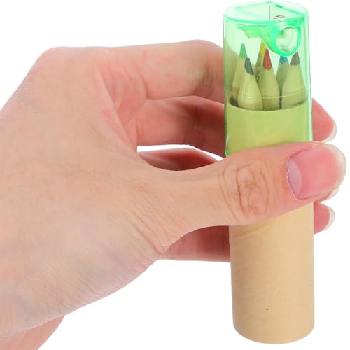 Mini crayons de couleur avec taille-crayon pour éviter les mines brisées