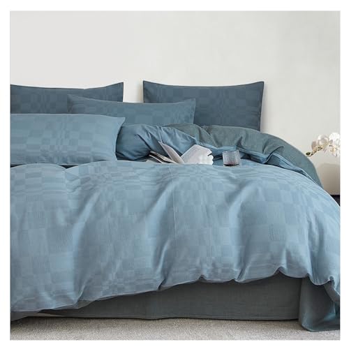 Housse de couette luxueuse en coton supérieur pour lit double élégant - 2