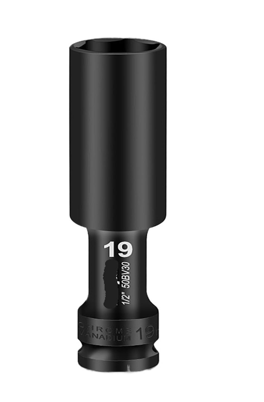 Qxyslhkc 19Mm 1/2 Drive Wrench Hex Head 8-24Mm Adapter Spanner Converter Deep Impact Socket Tire Removal Tools(19Mm)