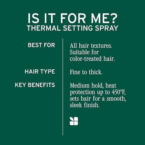 Biolage Thermal Setting Spray - Strengthens Hair, Guards Against Heat Styling, Hair Spray, Vegan, Paraben-Free, 8.5 Fl Oz - Thumbnail 4